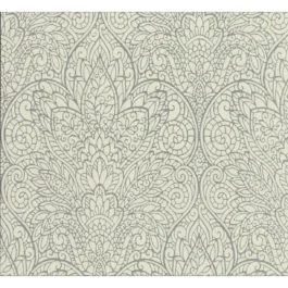 W3467.11 Damask Ivory Wallpaper